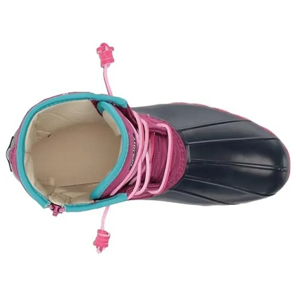 Sperry Top-Sider girls Child Saltwater Multicolor Boot Size 10 (M) NWT